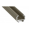 LEDLabs LUMINES LED profil typ Mico inox eloxovaný 1 m