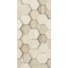 PARADYZ Sunlight Stone Beige dekor Geometryk obklad 30 x 60 cm