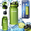 Filtračná fľaša Aquaphor City 0,35 l zelená