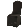 GastroKitchen Univerzálny návlek na banketové stoličky - čierny - 1 ks | Gastrokitchen