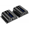 PremiumCord 4K@30Hz, FULL HD 1080p HDMI extender na 70m přes kabel Cat6/Cat6a