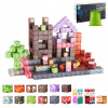 VEVOR Magnetické stavebné kocky pre deti 100ks Sada Dark Castle