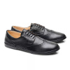 Kožené polobotky Zaqq Briq brogue waterproof black 39