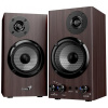 Genius SP-HF520BT, Reproduktory, 2.0, 20W, Bluetooth, 3,5mm jack, dřevěné, tmavě hnědé 31730054401