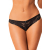 Obsessive Sexy tanga Serena Love Čierna M/L