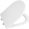 Sapho HARRY WC sedátko 36x45 cm Soft Close, Easy Take, Duroplast, Biele WX1715