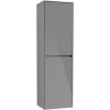 VILLEROY & BOCH Collaro závesná vysoká skrinka, 1 dvierka, 1 výklopný kôš, pánty vľavo, 454 x 349 x 1538 mm, Glossy Grey, C03400FP