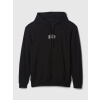 GAP Mikina s logom a kapucňou Čierna XS Čierna Čierna