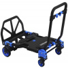 Kraft&Dele KD3094, Skladací skladový prepravný vozík 2 v 1 | 150 kg