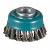 Makita D-73380 Drôtená kefa X-Lock 80mm, hrúbka drôtu 0.5mm