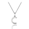 Strieborný prívesok Hot Diamonds Micro C Clasic DP403