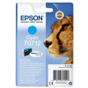 Epson T0712 Cyan 5,5ml pre Stylus D78/DX4000/DX5000/DX6000/DX7000F - originálne C13T07124012