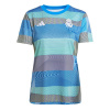 adidas Real Madrid Pre Match Shirt 2025 2026 Womens Blue 8 (XS)