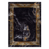 Kusový koberec Miro 51278.809 Marble black / gold 80x150 cm