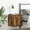 vidaXL Nástenné nočné stolíky 2 ks dymový dub 38x34x40 cm 861238