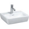 LAUFEN Pro závesné umývadielko s otvorom, s prepadom, 450 x 340 mm, biela, H8119510001041