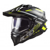 Prilba LS2 MX701 C EDGE BLACK H-V YELLOW - 06 Veľkosť: XS (53-54 cm)