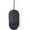 Gembird MUS-UL-02 /Ergonomická/Optická/Pro praváky/Drátová USB/Černá 8716309127219