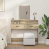 zahrada-XL Toaletný stolík dub sonoma 100 x 41 x 140 cm Kompozitné drevo 865147