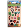 Pyramid International Minecraft Nálepky Sada Penové Stickers Puffy 25 ks