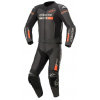 dvoudílná kombinéza GP FORCE, TECH-AIR 5 kompatibilní, ALPINESTARS (černá/červen