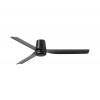 FARO Barcelona | FARO 33830 - Stropný ventilátor PUNT TUB M čierna pr. 130 cm + diaľkové ovládanie | FA33830