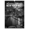 NEW YORK CITY Monochrome Stadtansichten (Wandkalender 2024 DIN A3 hoch), CALVENDO Monatskalender