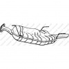 Koncový tlmič výfuku BOSAL 185-109 BOSAL BOSAL185-109