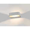 LED 2 Vnútorné nástenné svietidlo WALL-R D.15 cm biele