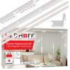 Magnetické lištové osvetlenie 2x LIŠTA 1m + 5x LED lampa spojka VERTIKÁLNA