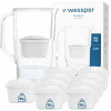 Filtračná kanvica Wessper D1 SOLID FutureFlow 3,3 l biela