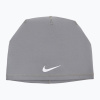 Čiapka Nike Dri-Fit Peak Uncuffed Beanie smoke grey/silver
