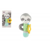 Teddies Pískátko/hryzátko medveď mýval plyš 17cm