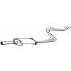 Stredný tlmič výfuku BOSAL 281-283