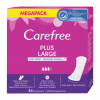 Carefree Plus Large Hygienické vložky jemná vôňa 64 kusov