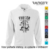 Mikina RANGER® - FIGHTER - a Biela XXL