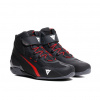 Dainese HERIAN AIR perforované kotníkové boty černé/červené 39