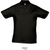 SOL's Collection Polokošile Prescott Men, žerzejová, krátký rukáv, pánská COT25137700205-black 2XL Černá