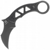 Nôž FOX Tribal K Karambit Black G10, Black Top Shield N690Co by Doug Marcai