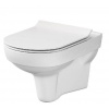 Cersanit City - Závesné WC s doskou SoftClose, CleanOn, biela K701-143