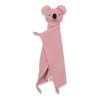NEW BABY Mušelínový usínáčik Koala pink 30x30 ružová