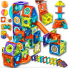 Magnetické kocky XPart sada 68 dielikov pre deti od 2 rokov