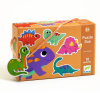 Djeco Duo Dinosaury 20 dielov