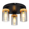GLOBO 15557-3D FINCA stropné svietidlo 3x E27, max. 40W 230V
