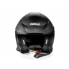 Sparco helma FLUX RJ-i, s interkomem a homologací FIA, barva: černá, velikost: M