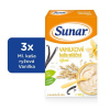 3x SUNAR Kaša mliečna vanilková 225 g VP-F011433