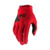 100% RIDECAMP Youth Gloves Red - S