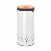 Brabantia Kôš na bielizeň 35 l, s korkovým uzáverom, biela