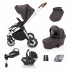 SET kočík Move+ vanička+adaptéry+autosedačka+báza,Rocky Grey/Silver