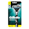 Německé Gillette Mach3 strojek + 2 náhradní hlavice